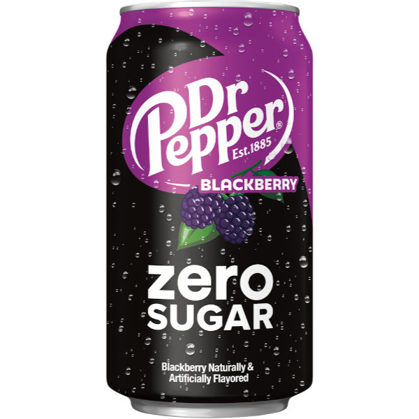 Dr. Pepper Blackberry Zero Sugar 12oz thumbnail