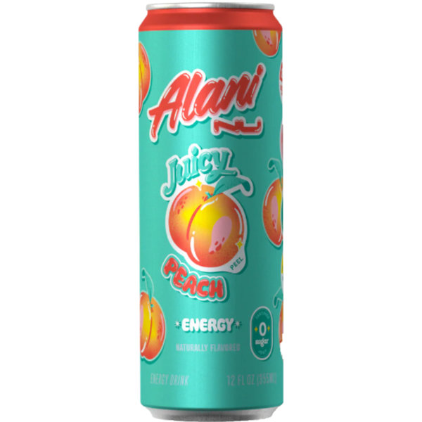 Alani Nu Juicy Peach 12oz thumbnail