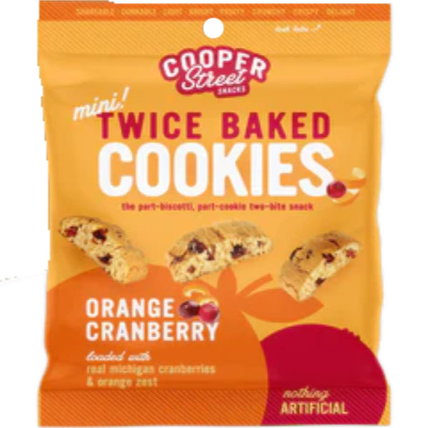 Cooper Street Orange Cranberry Twice Baked Biscotti Cookies thumbnail