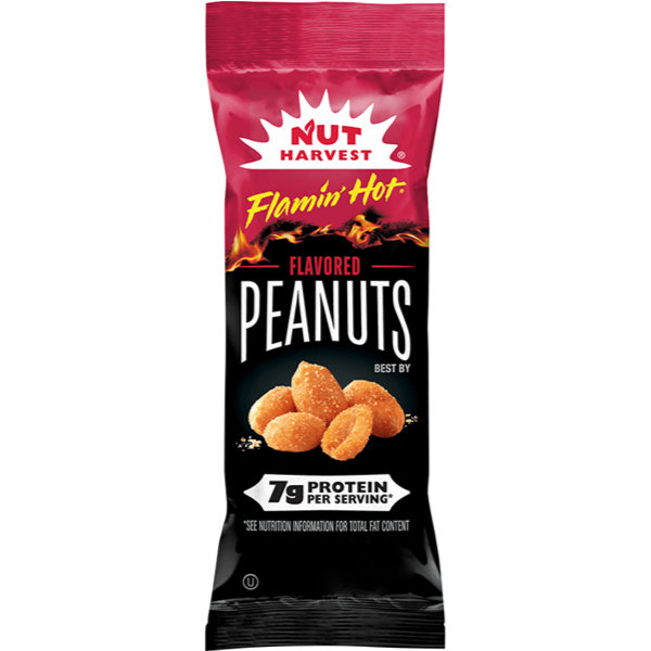 Nut Harvest Flamin Hot Peanuts 1.63oz thumbnail