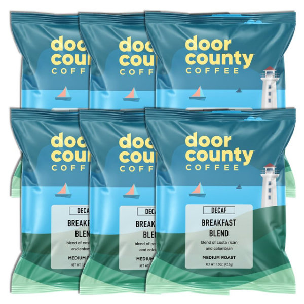 Door County Decaf Breakfast Blend 1.5oz 6ct thumbnail