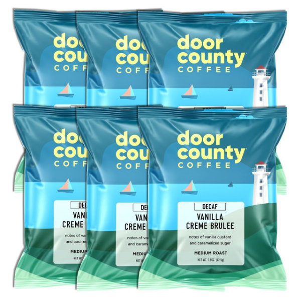 Door County Decaf Vanilla Creme Brulee 1.5oz 6ct thumbnail