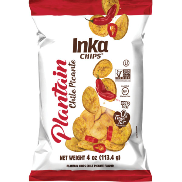 Inka Plantain Chips Chile Picante 4oz thumbnail