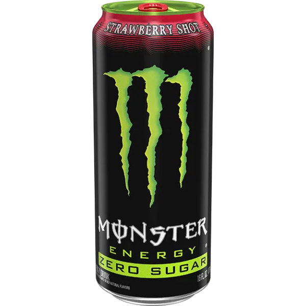 Monster Energy Strawberry Shot Zero Sugar 16oz - SH2 thumbnail
