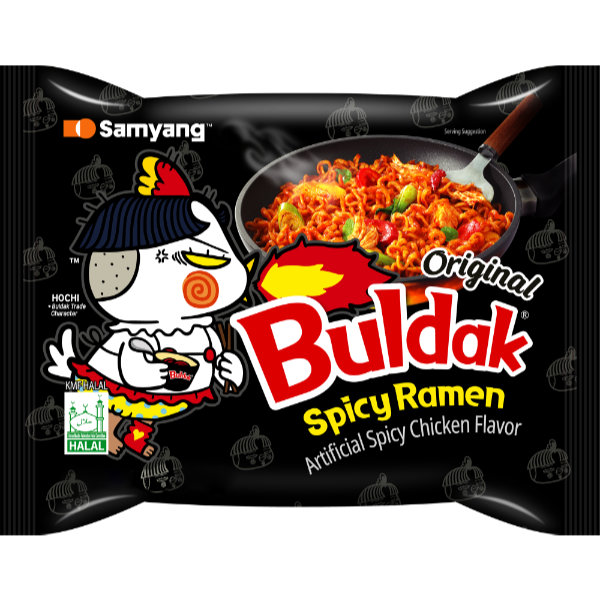 Buldak Ramen Spicy Chicken Original Packet 5ct thumbnail