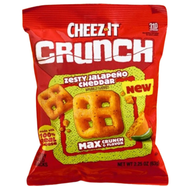 Cheez-It® Crunch Zesty Jalapeno Cheddar 2.3oz thumbnail