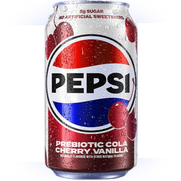 Pepsi Cherry Vanilla Prebiotic 12oz thumbnail