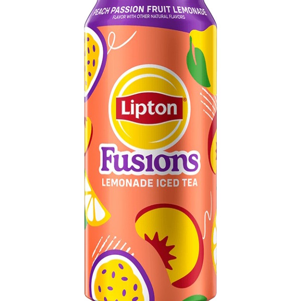 Lipton Fusions Peach Passion Fruit 16oz thumbnail