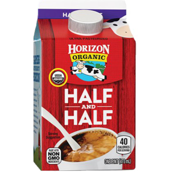 Half & Half Organic 16oz Carton thumbnail