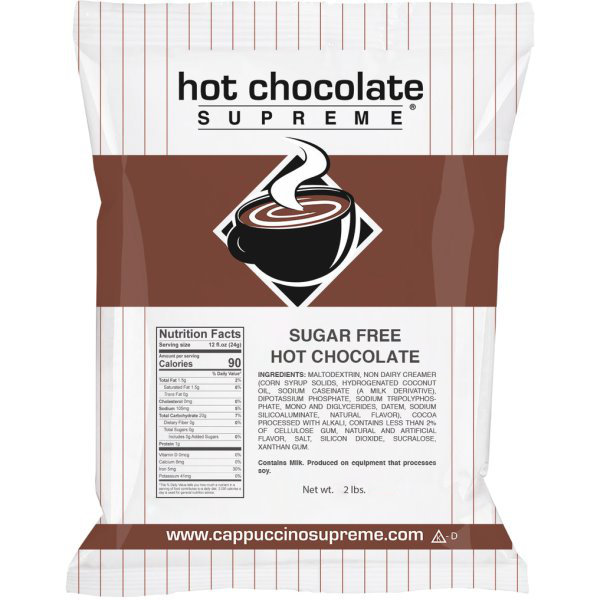 Hot Chocolate Supreme Sugar Free 2lb thumbnail