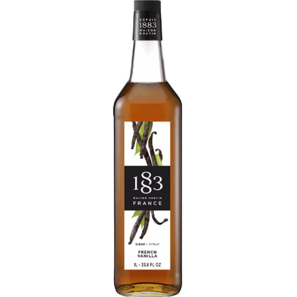 1883 French Vanilla Syrup 1L Bottle thumbnail