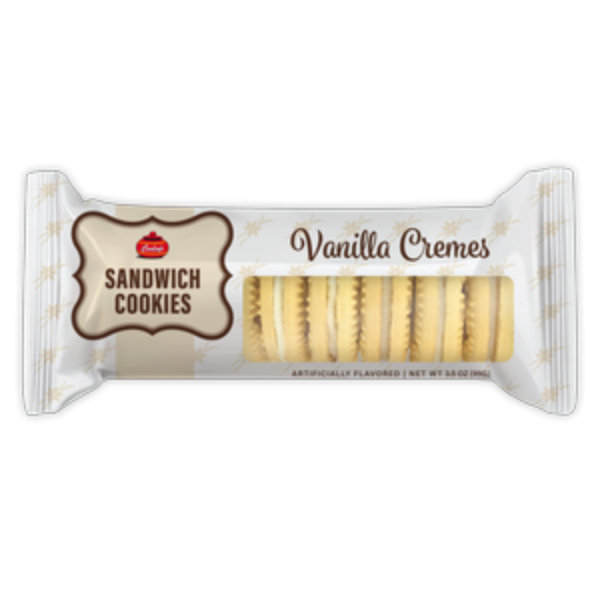 Carley Vanilla Creme Cookies 8 Pack Cookie Roll thumbnail