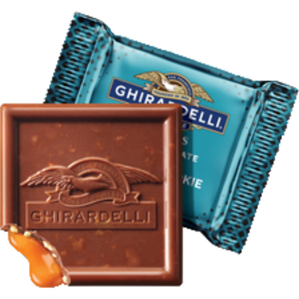 Ghirardelli Individually Wrapped Milk Chocolate Caramel Squares thumbnail