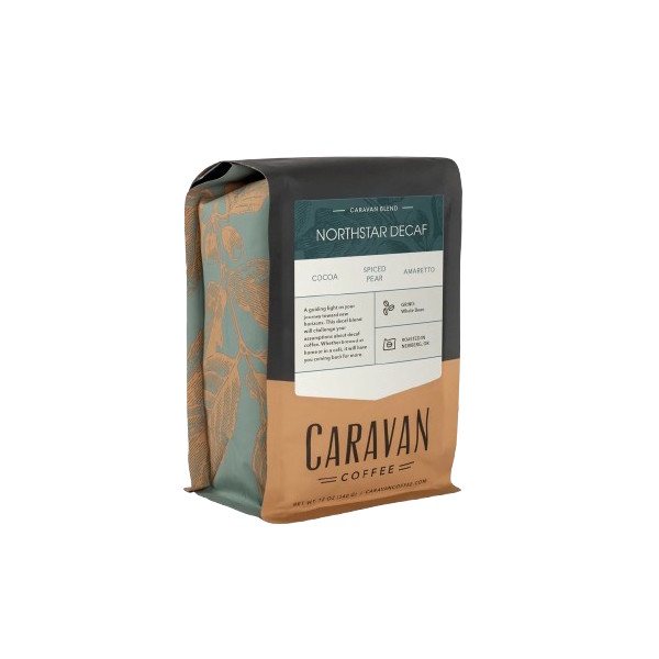 Caravan Coffee Northstar Decaf Whole Bean 2lb thumbnail