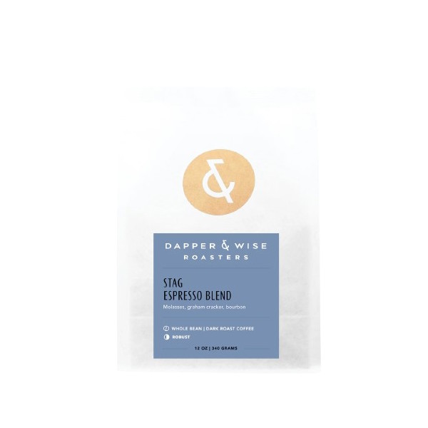 Dapper & Wise Stag Espresso Blend WB 2lb thumbnail