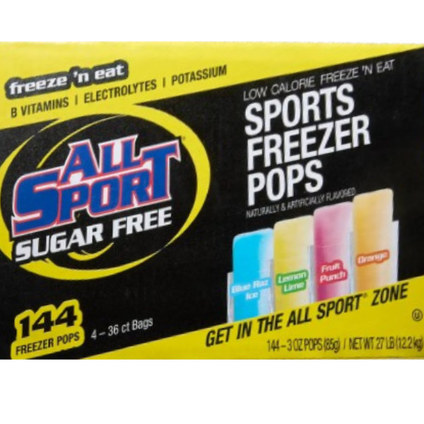 All Sport Electrolyte Popsicles - Sugar Free thumbnail