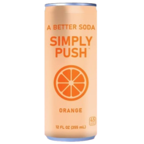Simply Push Orange 12oz 12ct Case thumbnail
