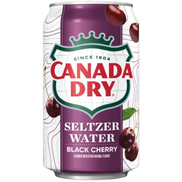 Canada Dry Sparking Water - Black Cherry 12oz thumbnail