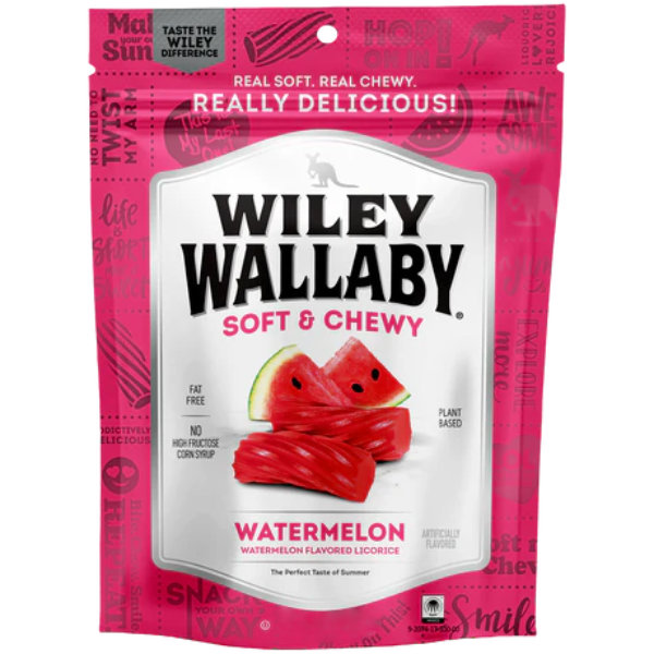Wiley Wallaby Licorice Watermelon 4oz thumbnail