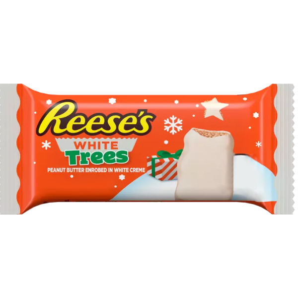 Reeses PB White Christmas Tree King Size 2.4oz thumbnail