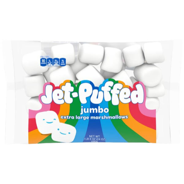 Jet-Puffed Jumbo Marshmallows 24 oz Bag thumbnail