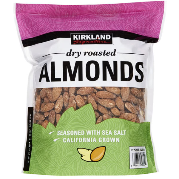 Kirkland Signature Dry Roasted Salted Almonds thumbnail