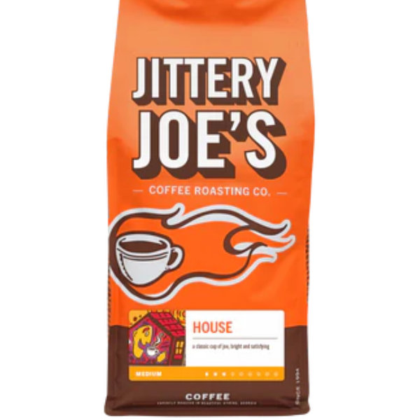 Jittery Joe's Bean House Blend 5lb bag - Whole Bean thumbnail