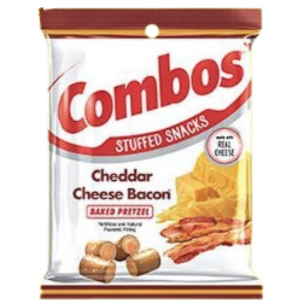 Combos Cheddar Cheese Bacon Pretzel Snacks thumbnail