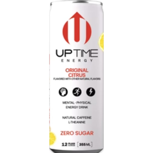UpTime Original Citrus Sugar Free Energy 12oz thumbnail