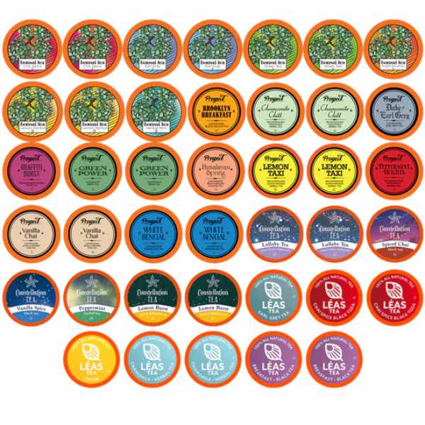 K-Cup Two Rivers Assorted Tea Sampler 40ct thumbnail