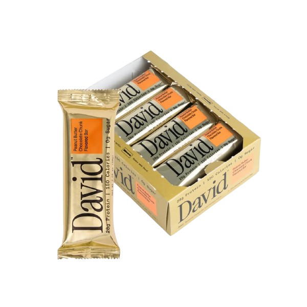 David Protein Bar Peanut Butter Chocolate Chunk thumbnail