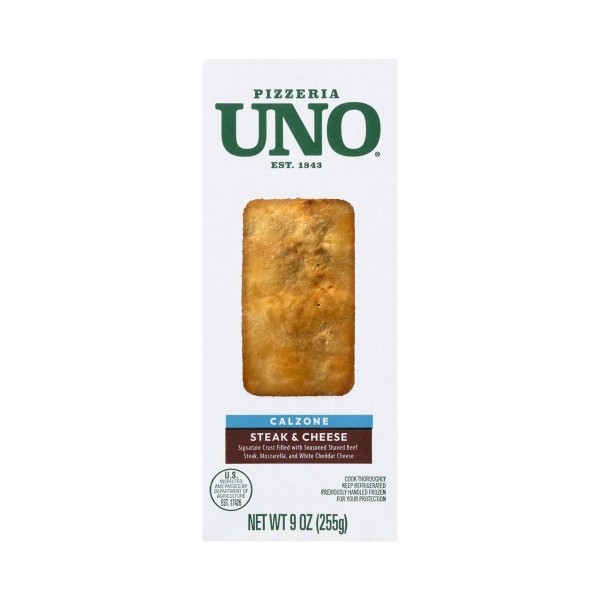 UNO Pizzeria Steak & Cheese Calzone thumbnail