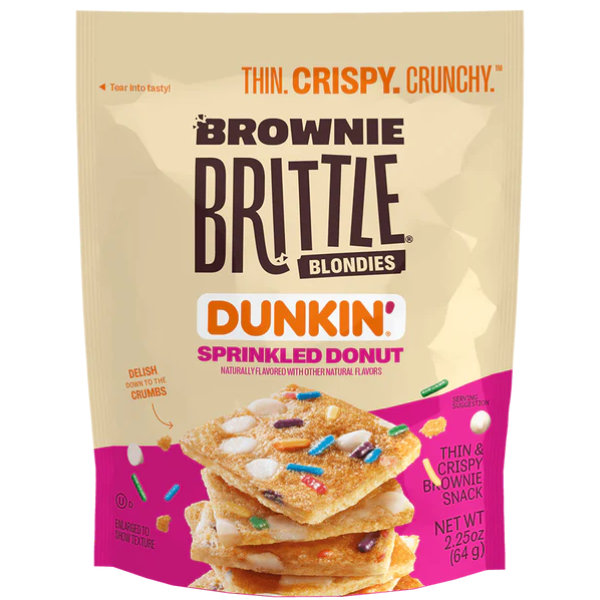 Brownie Brittle Dunkin Blondie Sprinkled Donut thumbnail