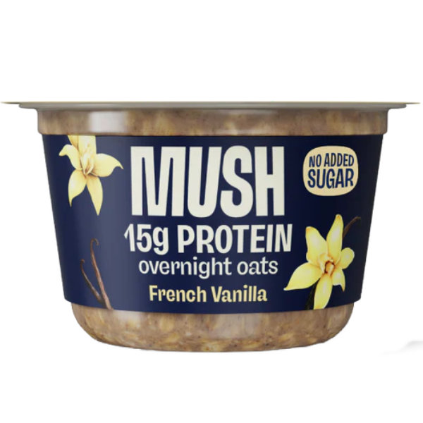 Mush - Protein French Vanilla Overnight Oats (8ct/5.5oz) Case thumbnail