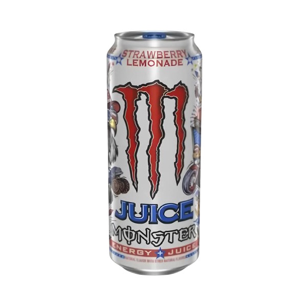 Monster Energy Strawberry Lemonade 16oz Can thumbnail