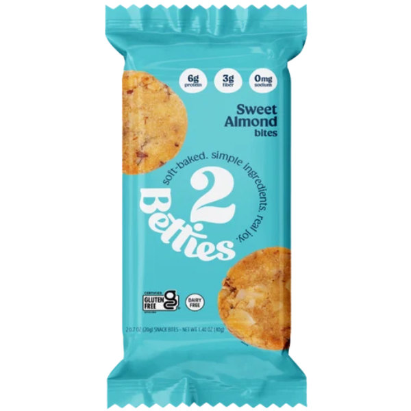 2 Betties Sweet Almond Bites (6ct/1.4oz) Box thumbnail