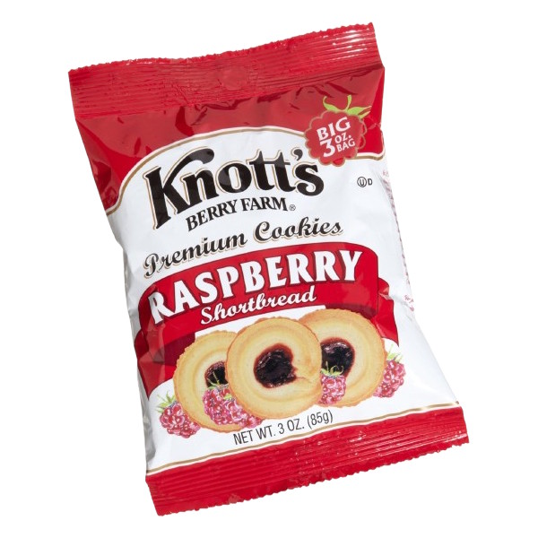 Knotts Raspberry Cookie 3oz Bag thumbnail