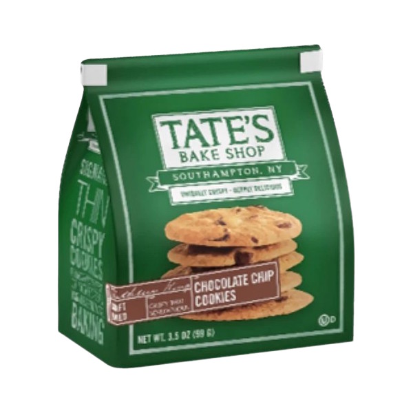Tate's Chocolate Chip Cookies 3.5oz thumbnail
