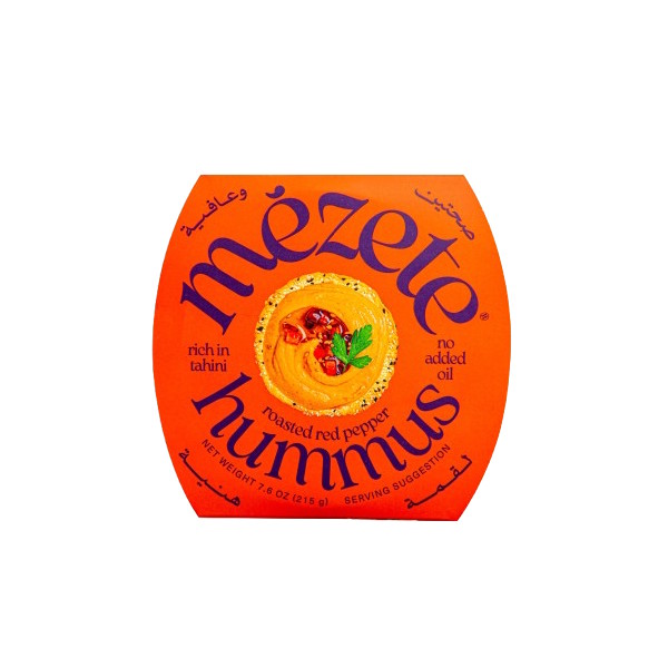 Mezete Hummus Roasted Red Pepper thumbnail