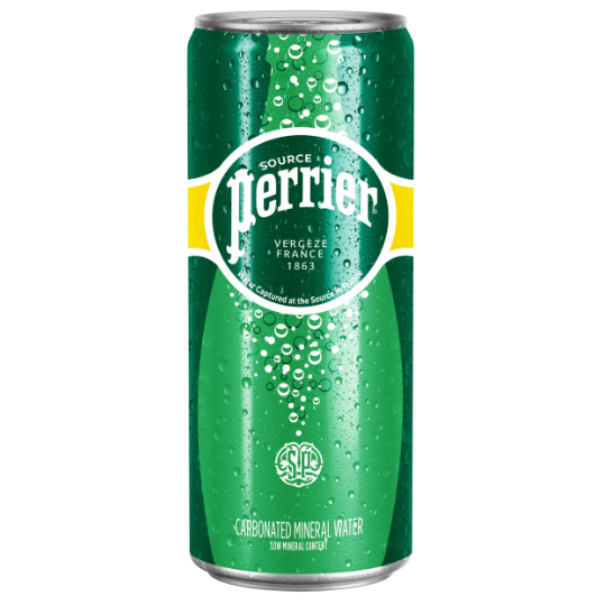 Perrier Slim Can 330ml 24ct thumbnail