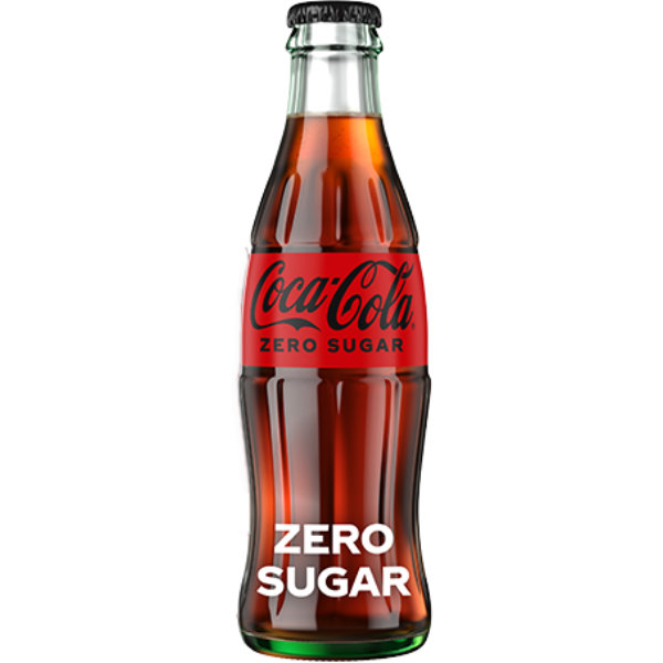 Coke Zero Glass Bottle 8oz 24ct thumbnail