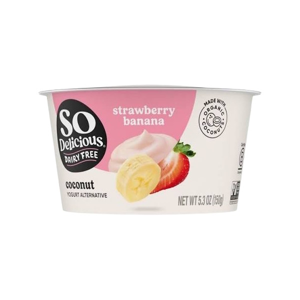 So Delicious Yogurt Strawberry Banana 5.3oz thumbnail