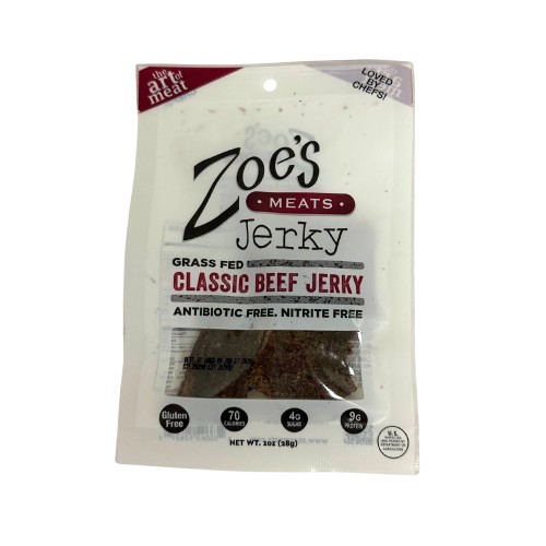 Zoe's Classic Beef Jerky 1oz. thumbnail