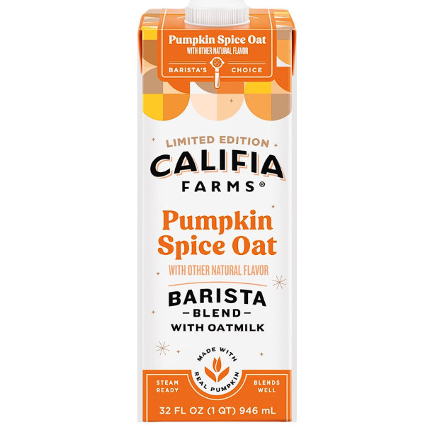 Califia Farms Pumpkin Spice Oat Milk thumbnail