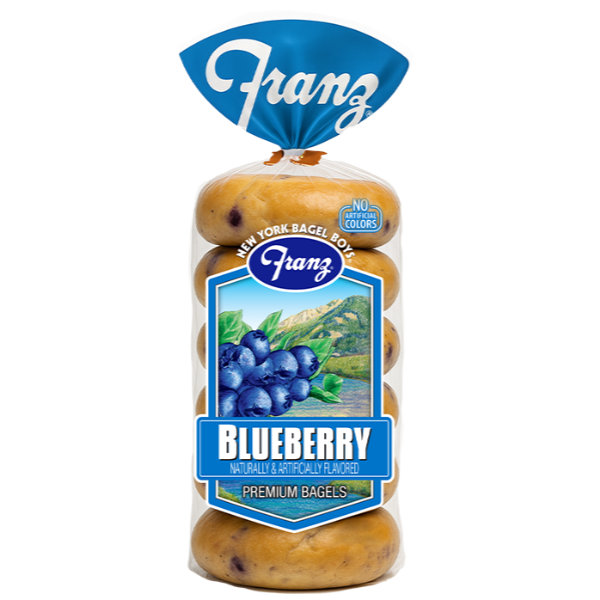 Franz Premium Blueberry Bagels thumbnail