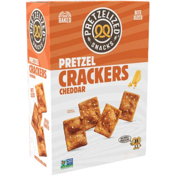 Pretzelized Snacks Cheddar Pretzel Snackers (2oz/64ct) Case thumbnail