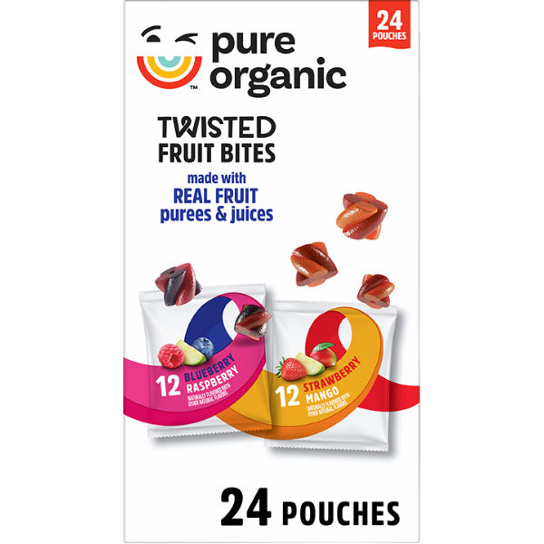 Pure Organic Twisted Fruit Bites (24ct/.71oz) thumbnail